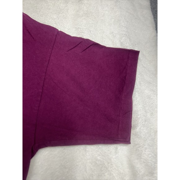 Vtg 90s I Dig Sports, Single Stitch Maroon Tiki Beach Graphic T-Shirt Size Large - Picture 3 of 8